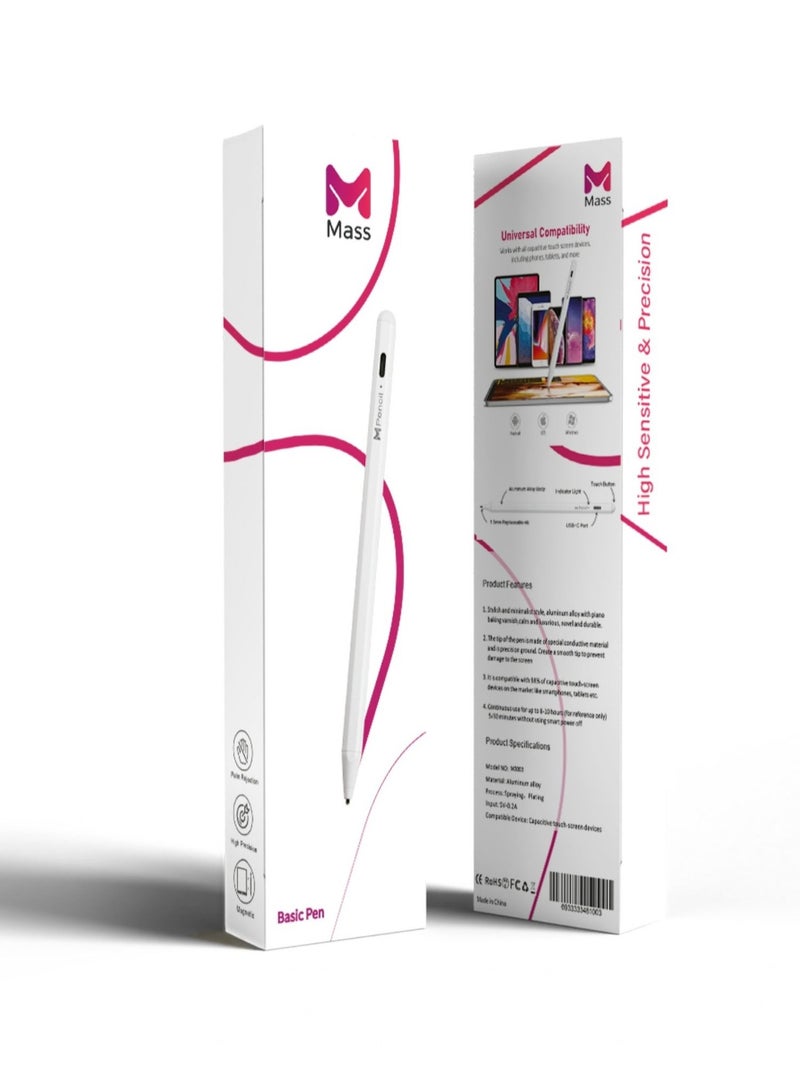 Mass Universal IOS Android Stylus Pen for iPad Tablet Stylus Pen Tablet PC Touch Pens  - Image 1