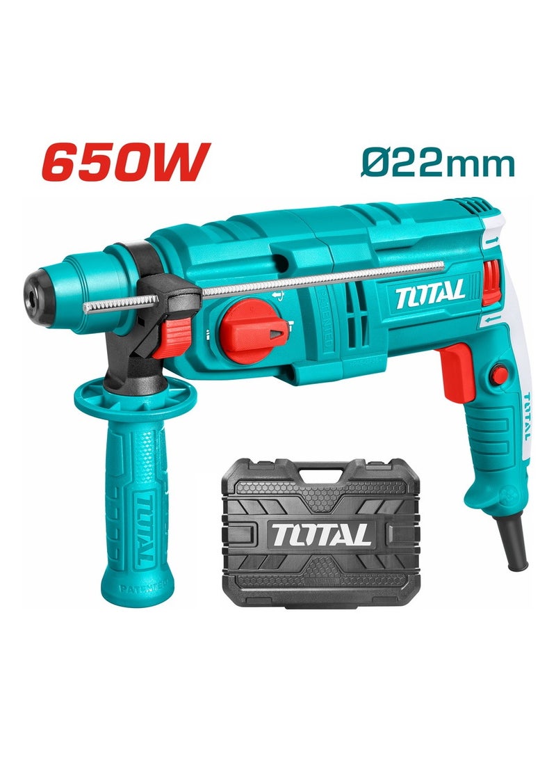 TOTAL Rotary Hammer 650W TH306236 - Image 2