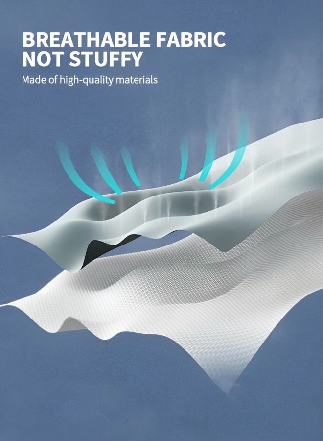 GROIC منشفة شاطئ من الألياف الدقيقة سريعة الجفاف، منشفة خفيفة الوزن فائقة الامتصاص، منشفة تخييم كبيرة الحجم، مناشف الشاطئ لحمام السباحة، والسباحة، والرياضات المائية - Image 4