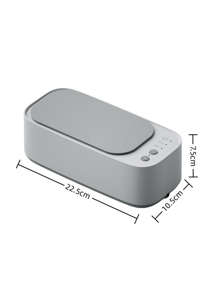 Chargeable Ultrasonic Cleaning Machine, Capacity Of 500ml,Three Adjustable Frequencies Of 30khz, 45khz, And 60khz.Timed For 3 Minutes And 5 Minutes.Professional One Touch Ultrasonic Cleaning Machine - Image 2