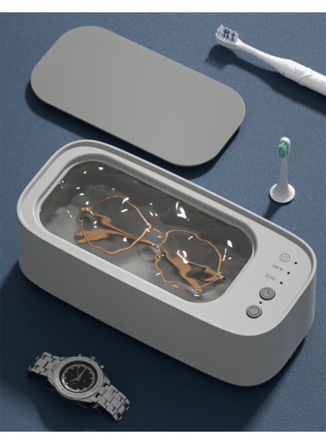 Chargeable Ultrasonic Cleaning Machine, Capacity Of 500ml,Three Adjustable Frequencies Of 30khz, 45khz, And 60khz.Timed For 3 Minutes And 5 Minutes.Professional One Touch Ultrasonic Cleaning Machine - Image 1