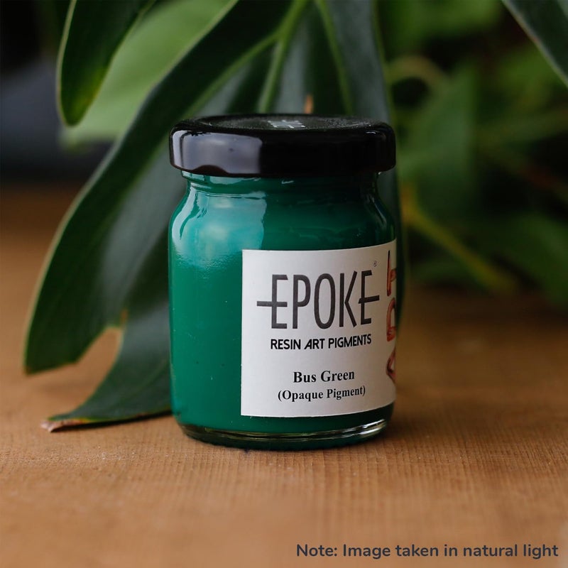 Epoke Art Resin Pigment Paste (75 G, Bus Green, Opaque) - Image 2