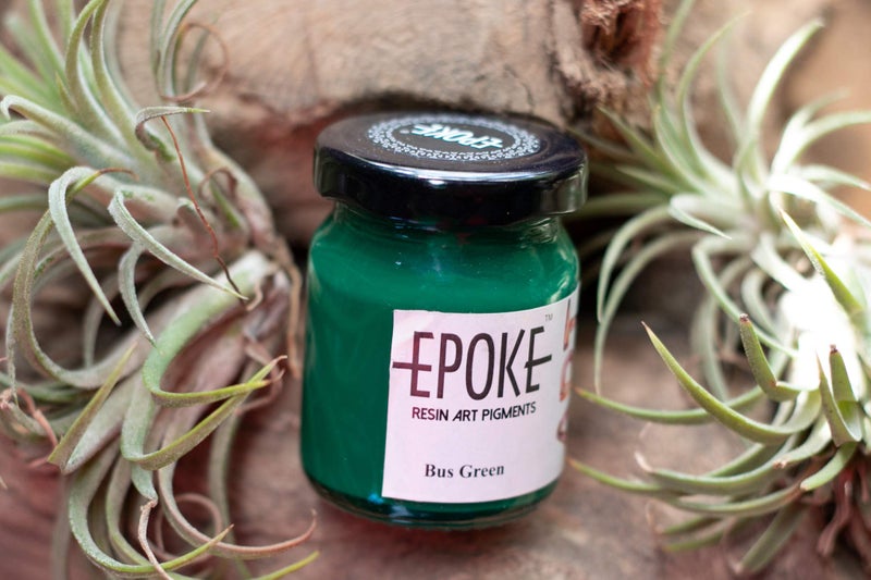Epoke Art Resin Pigment Paste (75 G, Bus Green, Opaque) - Image 3