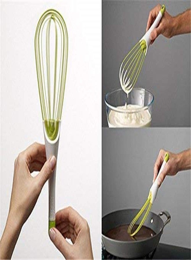 First Front Hard Plastic Hand Whisk Whip Milk Egg Frother, Multicolour - Image 4