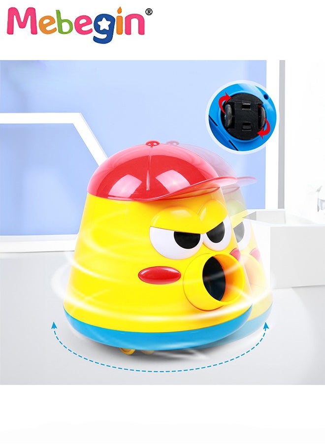 MEBEGIN - Electric Catapult Toy Set with 5 Bells and 2 Shovels, Bell Launching Toys, Monster Walker Toy with Beautiful Ringtone, 360° Rotating Toys with Unique Appearance, Creative Baby Crawling Toys, Ideal Gift for Babies, 18*20*19cm - Image 1