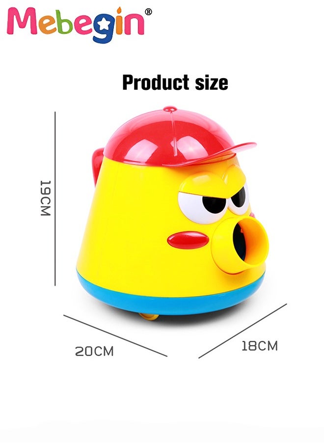 MEBEGIN - Electric Catapult Toy Set with 5 Bells and 2 Shovels, Bell Launching Toys, Monster Walker Toy with Beautiful Ringtone, 360° Rotating Toys with Unique Appearance, Creative Baby Crawling Toys, Ideal Gift for Babies, 18*20*19cm - Image 1