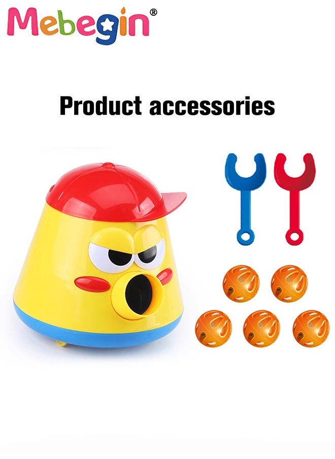 MEBEGIN - Electric Catapult Toy Set with 5 Bells and 2 Shovels, Bell Launching Toys, Monster Walker Toy with Beautiful Ringtone, 360° Rotating Toys with Unique Appearance, Creative Baby Crawling Toys, Ideal Gift for Babies, 18*20*19cm - Image 1