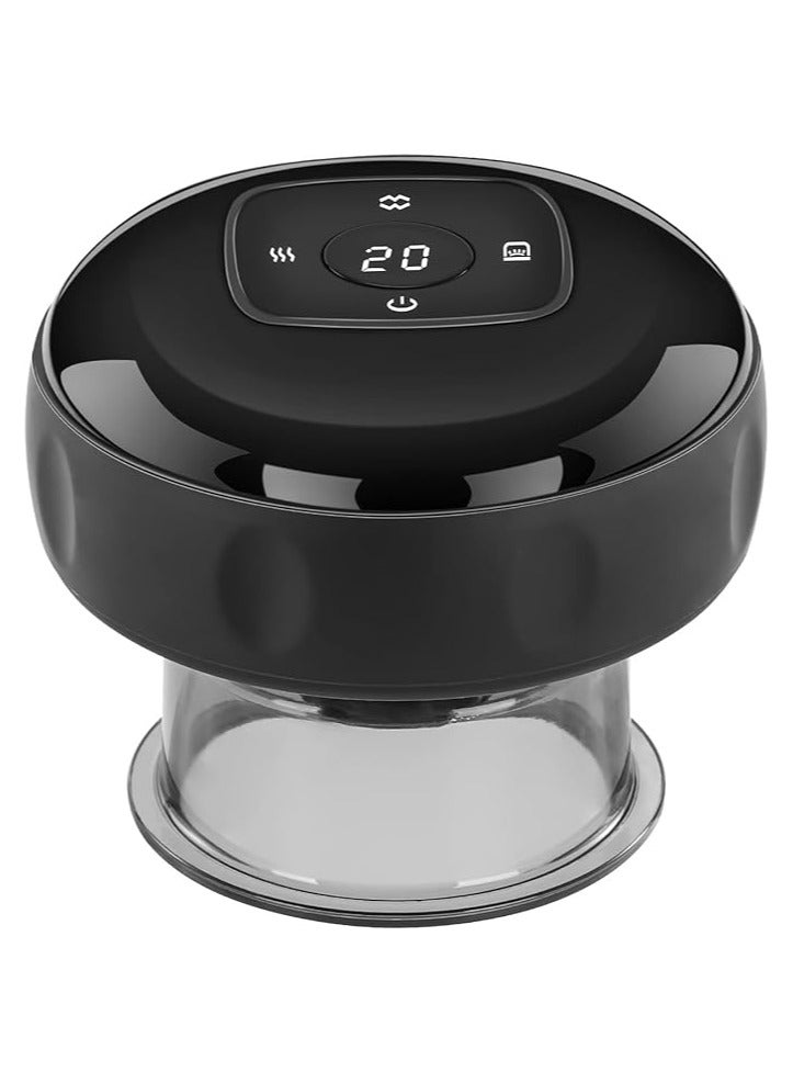 Modern Healing: Black Electric Cupping Therapy Massager - Image 1