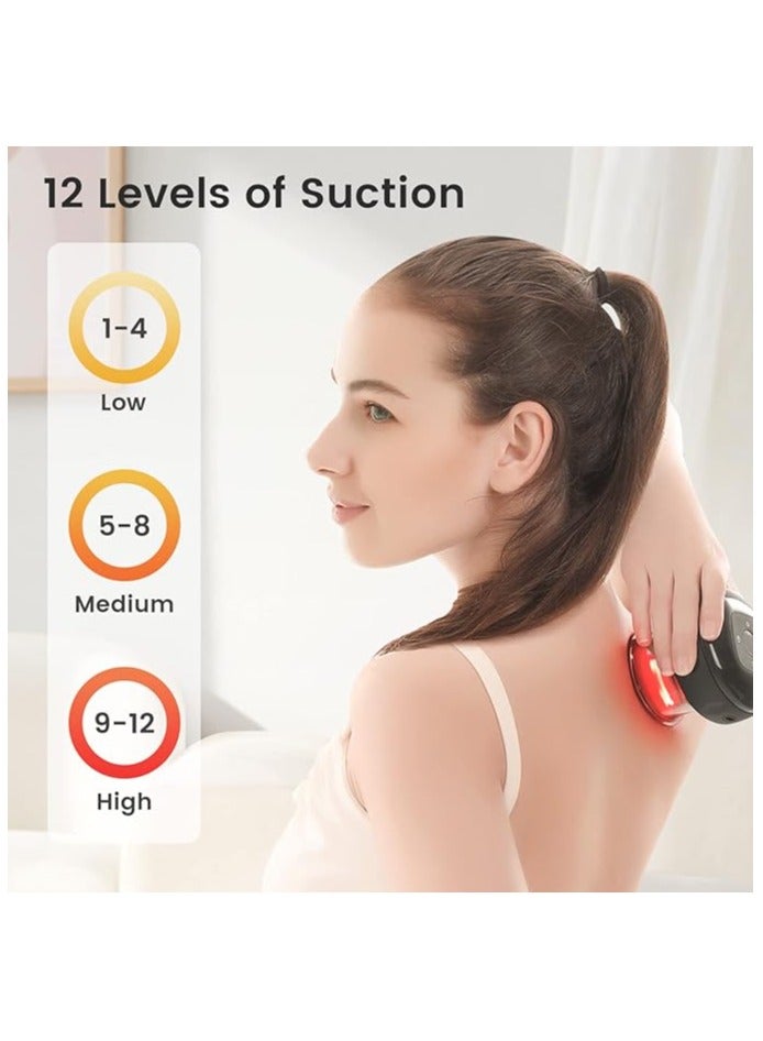 Modern Healing: Black Electric Cupping Therapy Massager - Image 2