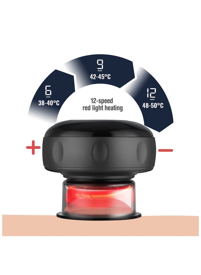 Modern Healing: Black Electric Cupping Therapy Massager - Image 4