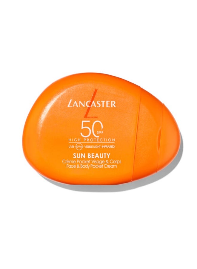 Lancaster Sun Beauty Face & Body Pocket Cream SPF50  30ML - Image 1
