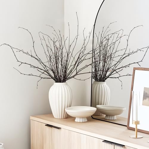 Ruidazon 200 Pcs Real Dried Birch Branches, 17 Inch Natural Birch Twigs Tall Birch Tree Sticks for Decorative Vases, Crafts, DIY Floral Arrangements Wreath Wedding Centerpiece Home Decor - Image 4