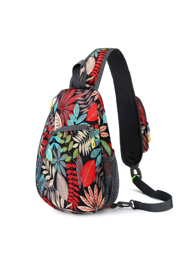 Tfo Sixth Generation Outdoor Chest Pack, Multifunctional Shoulder Crossbody Sports Bag 9402417, Red - Image 1