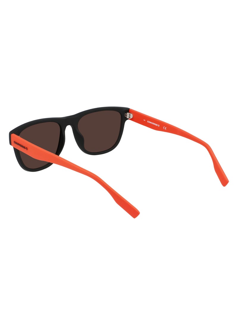 CONVERSE Kids Unisex UV Protection Rectangular Shape  Sunglasses CV513SY MALDEN-002-5217 - Lens Size: 52 - Matte Black - Image 5