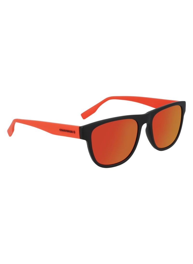 CONVERSE Kids Unisex UV Protection Rectangular Shape  Sunglasses CV513SY MALDEN-002-5217 - Lens Size: 52 - Matte Black - Image 3