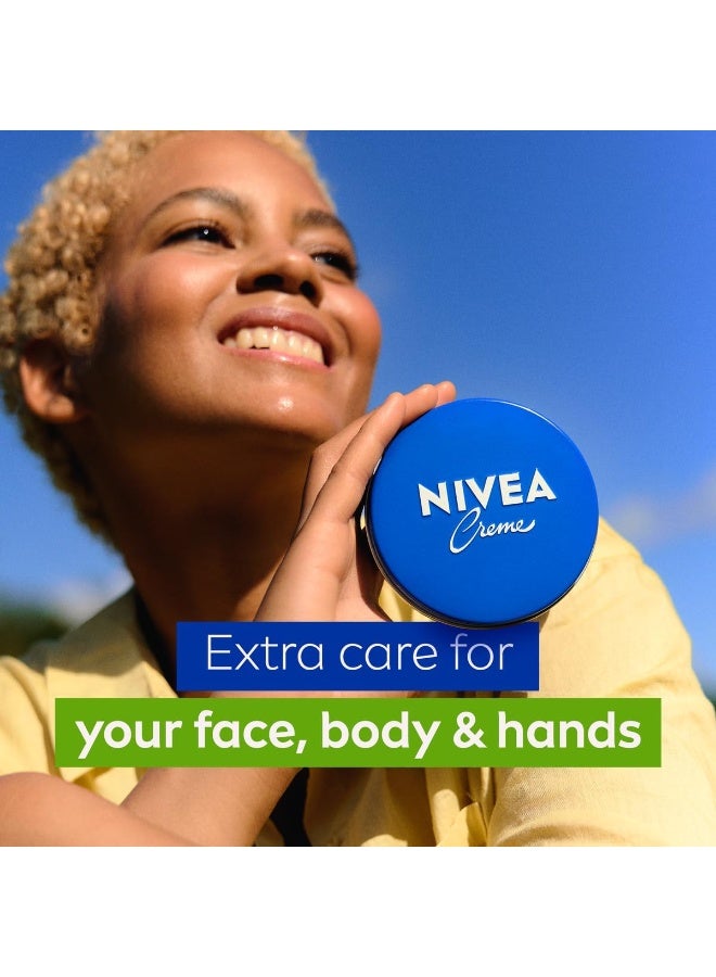 Nivea, Body & Face Moisturizing Cream Tin 150ml X 2Pcs - Image 4