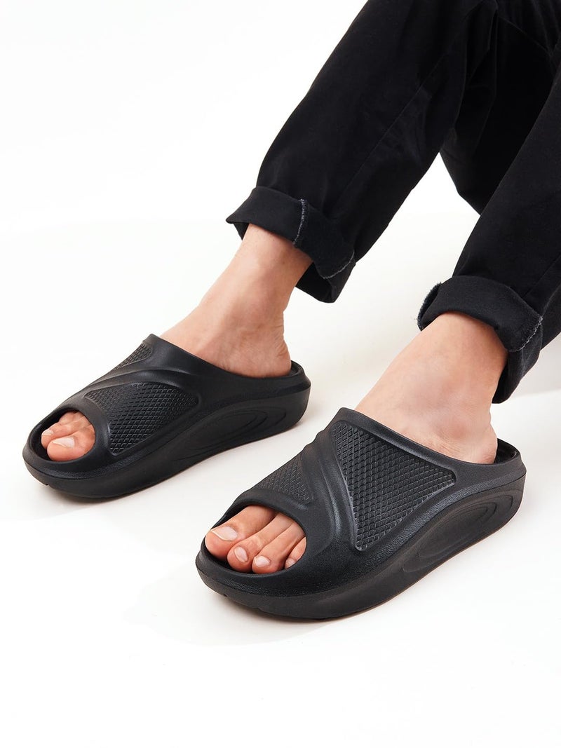 Bacca Bucci Floats—Ultra Lightweight EVA Slides for Men Black UK 9 - Image 3