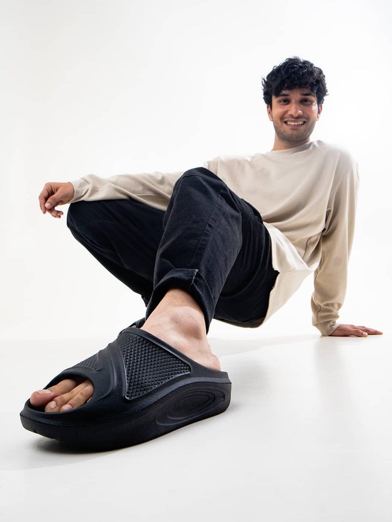 Bacca Bucci Floats—Ultra Lightweight EVA Slides for Men Black UK 9 - Image 5