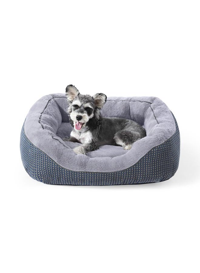 INVENHO Small Dog Bed Washable Orthopedic Calming Warming Durable Pet Bed with Anti-Slip Bottom - Image 1