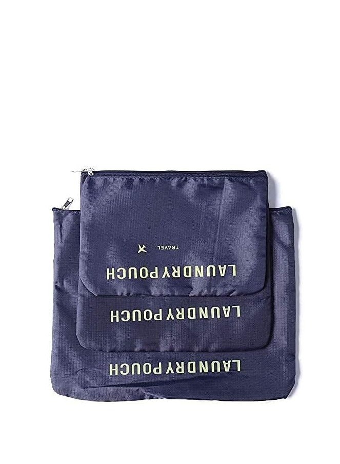 6 Pieces Multifunctional Travel Storage Bags Clothes Sorter with Travel Packing Bags Organizer Pouch for Suitcases and Shoes Bags - Image 4