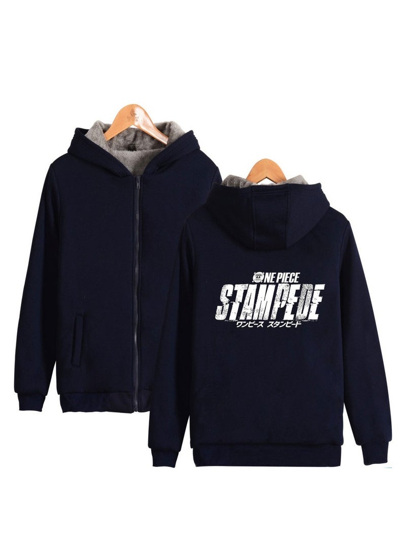 KUYING New One Piece Printed Zipper Sweatshirt Casual Sportswear  - Image 1