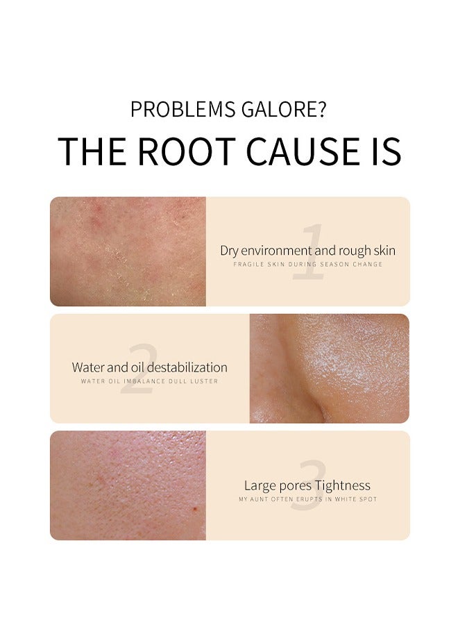 BIOAQUA Rice Raw Pulp Face Cream, Improves Moisture Skin Barrier, Nourishes Deeply, Whitening ,Soothing to Even Out Skin Tone 50g - Image 3