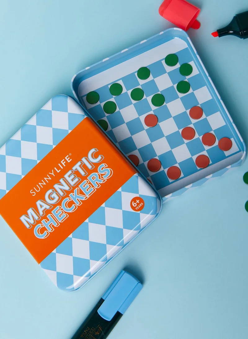 SUNNY LIFE Magnetic Checker Game