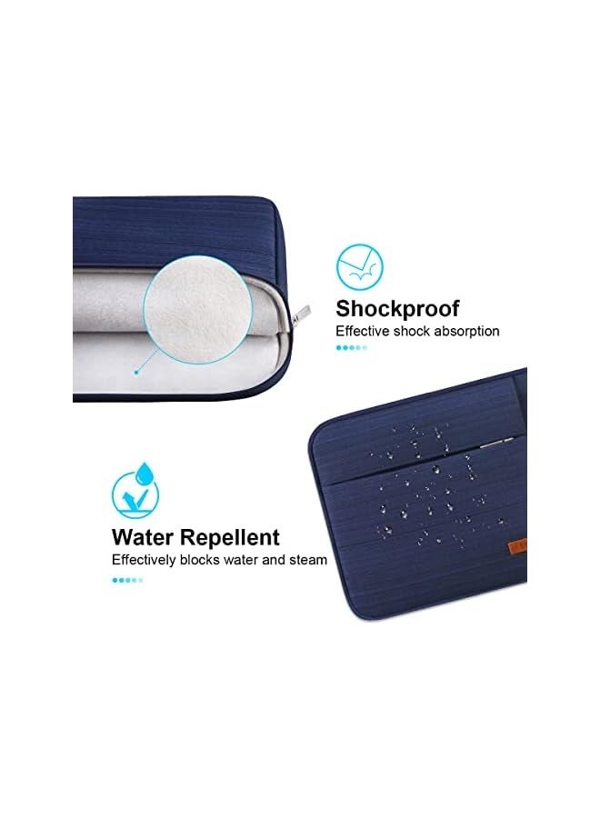 لاكدو حافظة كمبيوتر محمول مقاس 13 بوصة لجهاز MacBook Air M3 A3113 M2 A2681 M1 A2337 الجديد مقاس 13 بوصة 2024-2018 | ماك بوك برو 13 بوصة M2/M1 A2338 A2251 A2289 | ايباد برو M4 مقاس 13 بوصة - Image 3