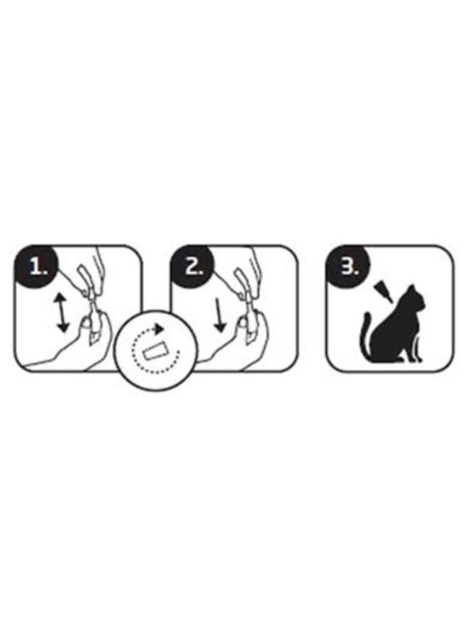KRKA Selehold Spot-On, Flea & Parasite Protection for Cats 2.6–7.5 kg, 45mg 3 Pipettes From Varmacy - Image 2