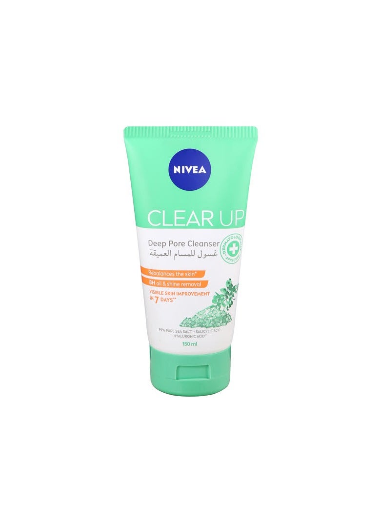 Nivea - Nivea clear up deep pore cleanser 150ml - Image 1