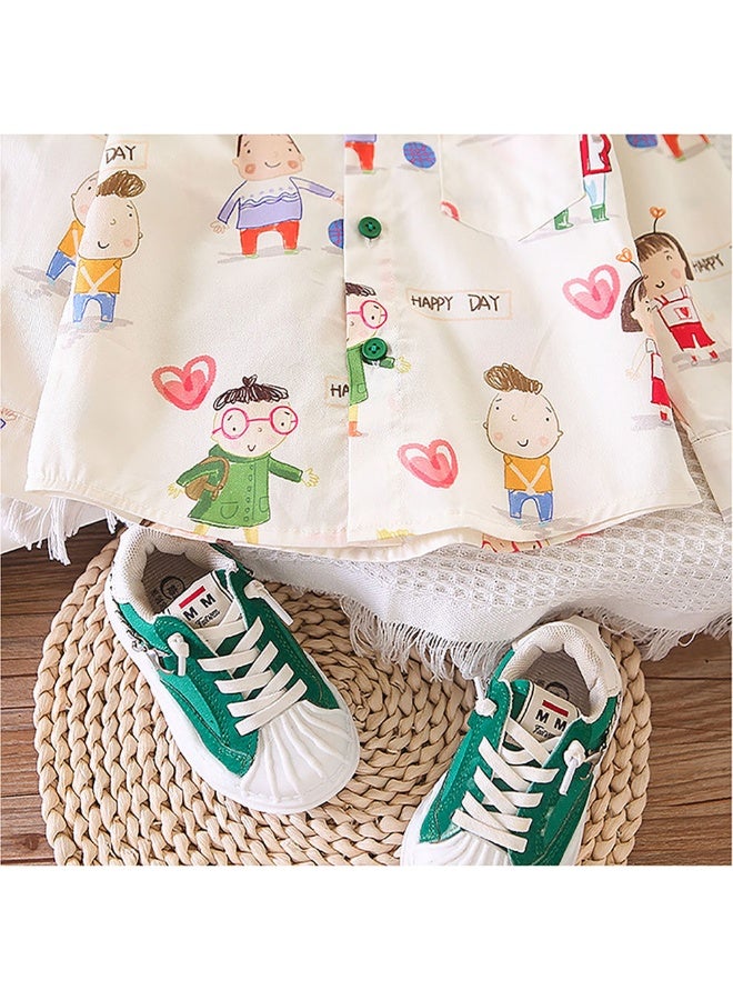 LITTLE SURPRISE BOX 3 Pcs Set Multicolour Sweater Shirt And Denims Set For Toddler And Kids Winter And All Season Wear  - Image 5