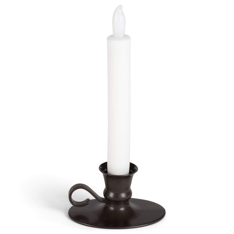 Mark Feldstein & Associates Flameless LED Taper Candle with Timer (Set of 2) - Image 2