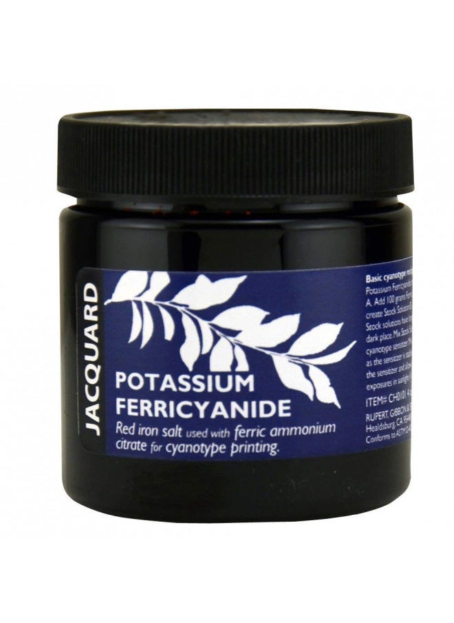 Jacquard Potassium Ferricyanide for Cyanotide Printing, 4 oz. Cyanotype Chemicals, None 4