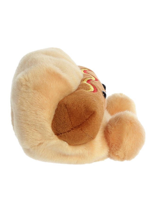 Aurora® Adorable Palm Pals™ Colson Hot Dog™ Stuffed Animal - Pocket-Sized Play - Collectable Fun - Brown 5 Inches - Image 3