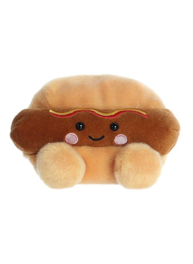 Aurora® Adorable Palm Pals™ Colson Hot Dog™ Stuffed Animal - Pocket-Sized Play - Collectable Fun - Brown 5 Inches - Image 1