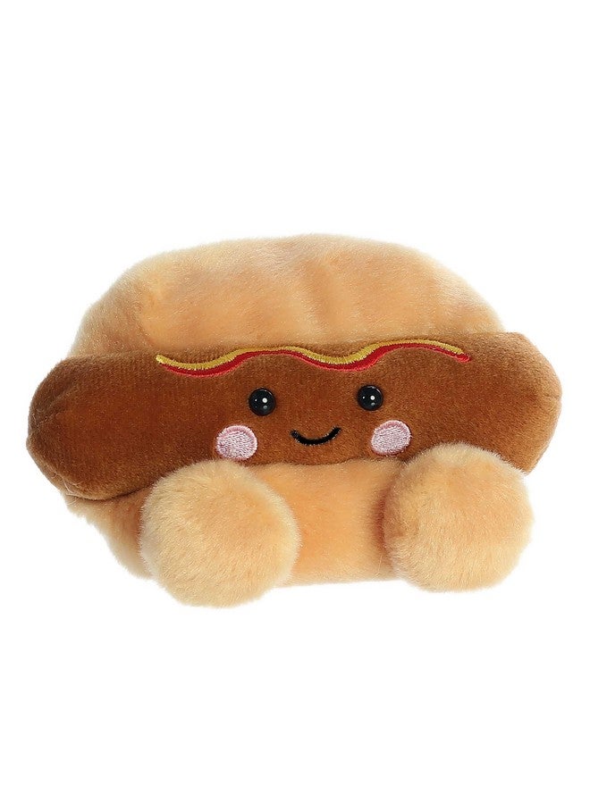 Aurora® Adorable Palm Pals™ Colson Hot Dog™ Stuffed Animal - Pocket-Sized Play - Collectable Fun - Brown 5 Inches - Image 2