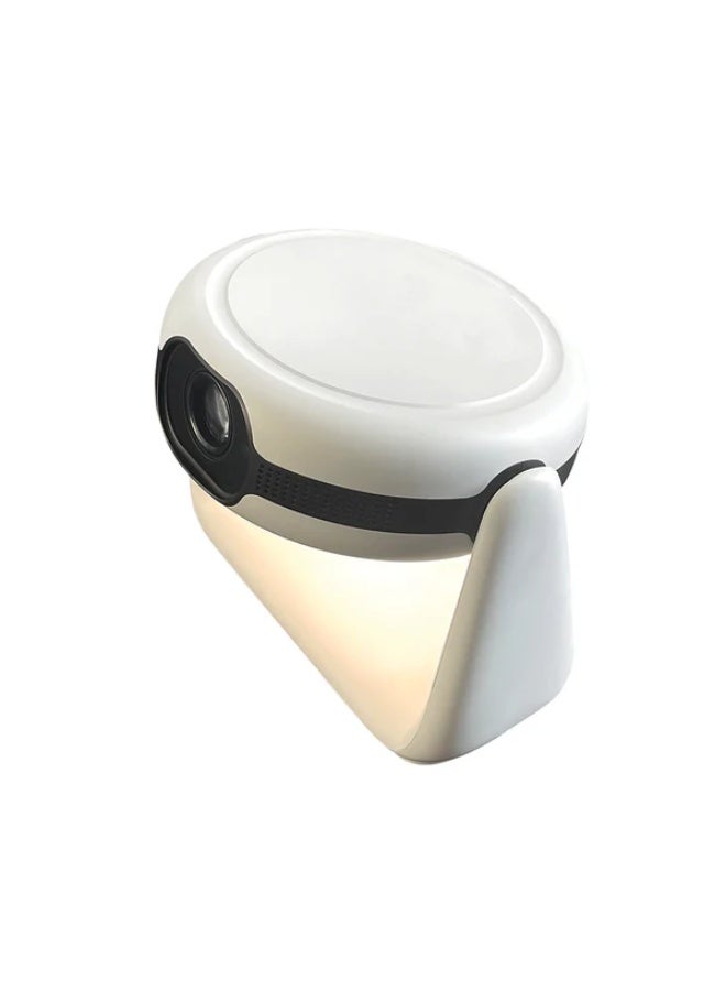 كروني جهاز عرض دائري كروني K2 مزود بإضاءة محيطة قابلة للتخصيص، وواي فاي وبلوتوث مدمجين، وتصميم محمول للسينما المنزلية، وديكور غرفة النوم، والحفلات، والترفيه العائلي - Image 2