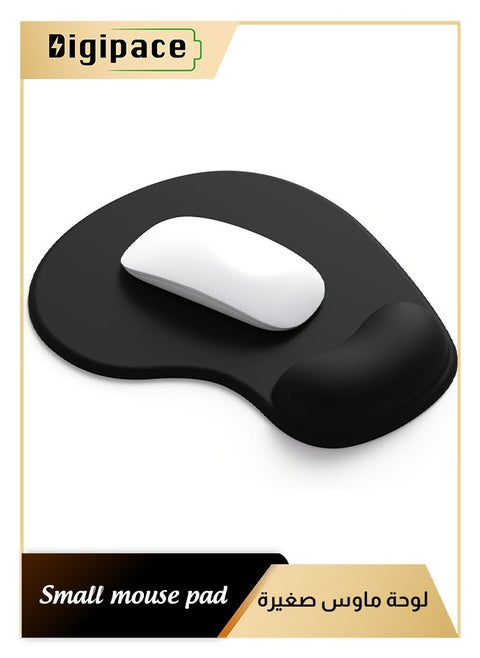Office Mousepad with Gel Wrist Support - Ergonomic Gaming Desktop Mouse Pad Wrist Rest - Design Gamepad Mat Rubber Base for Laptop Computer -Silicone Non-slip Special-Textured Surface