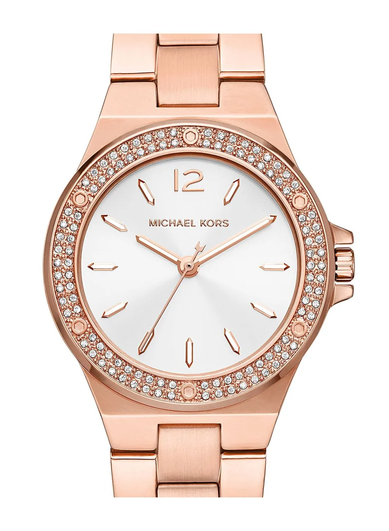 Michael Kors Lennox Analog Watch + Bracelet Set