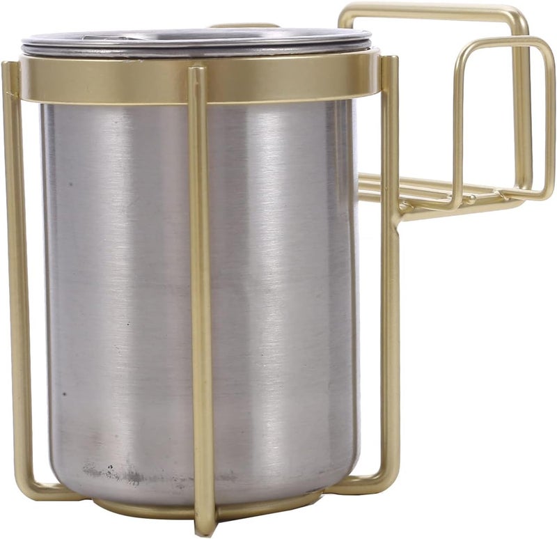 cheekyglo Wall-mounted Ashtray Creative Stainless Steel Wall Ashtray Household Ashtray Bathroom Ashtray Punch-free Portable Ashtray,Style 2 - Image 5