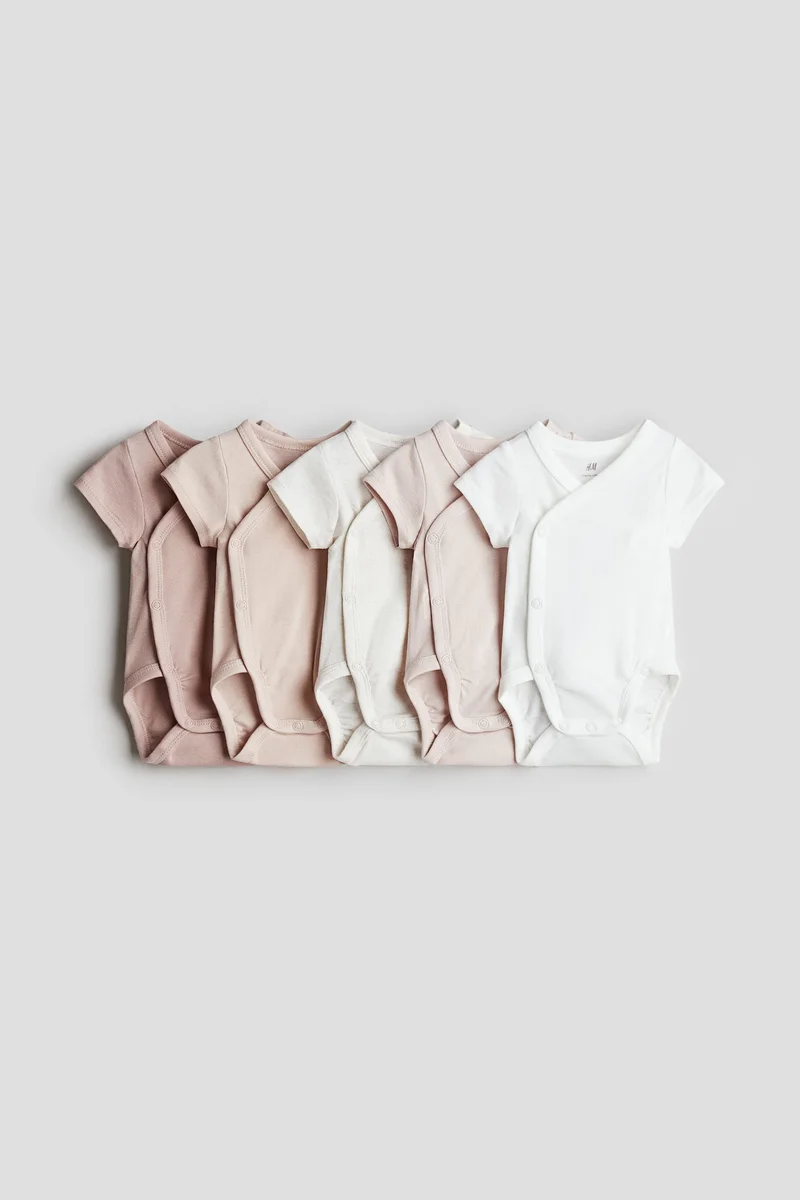 اتش اند ام 5-Pack Cotton Bodysuits