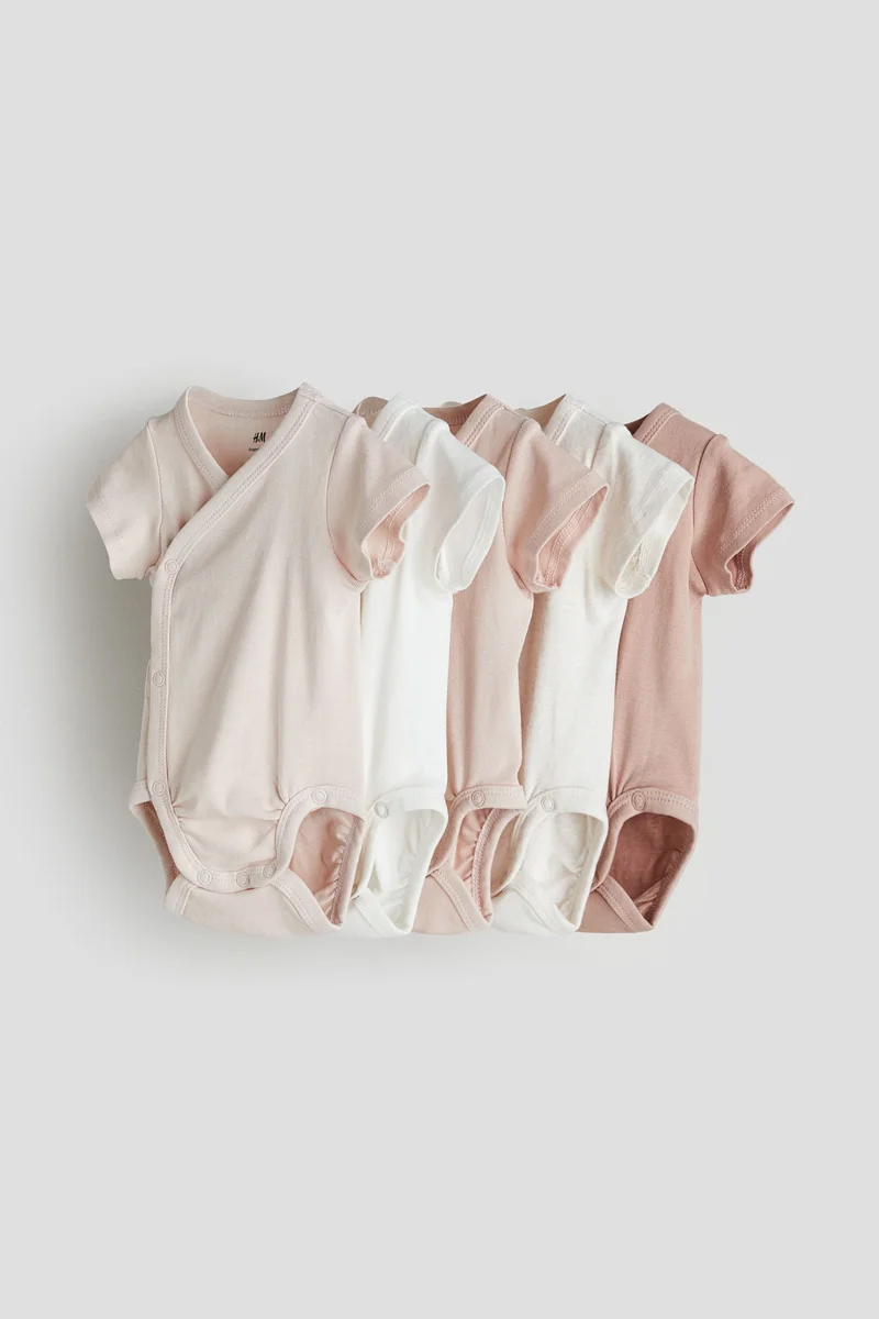 اتش اند ام 5-Pack Cotton Bodysuits