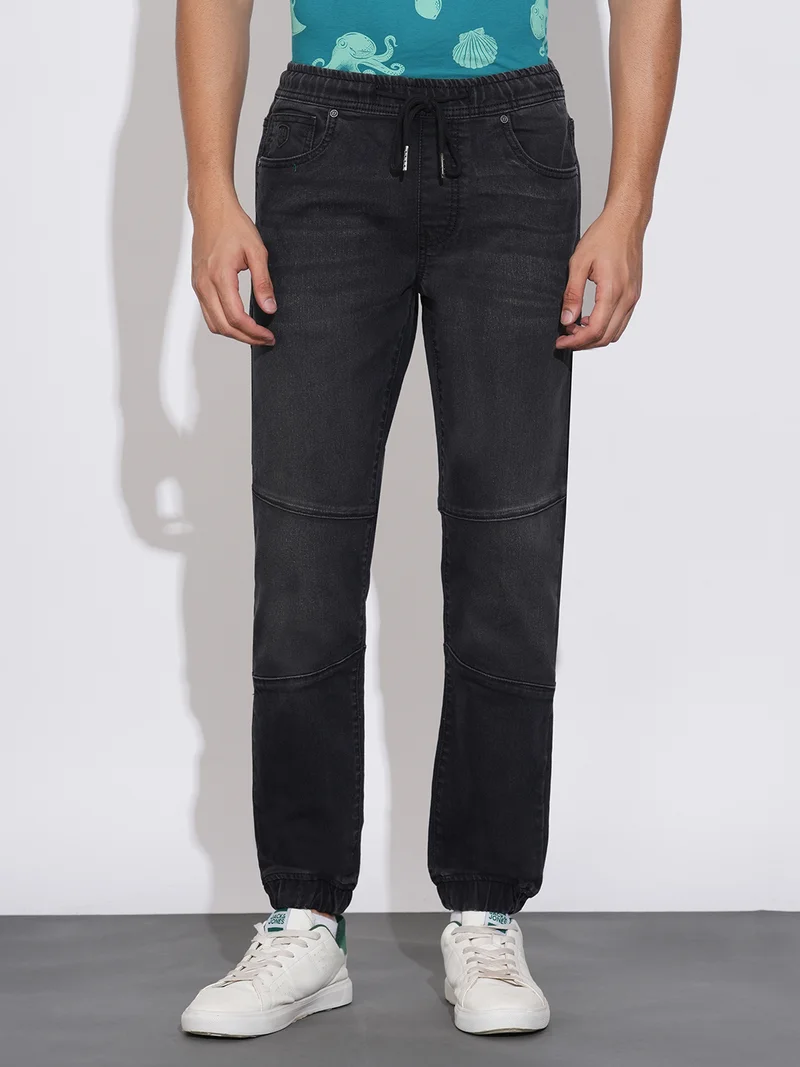 Being Human Men Solid Slim Fit Joggers