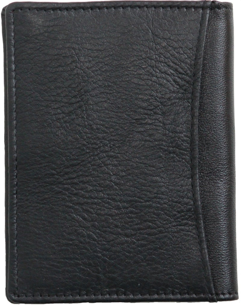 Husk N Hoof RFID Protected Leather Credit Card Holder Wallet for Man Women | Card Holder for Men Woman | Black - Image 4