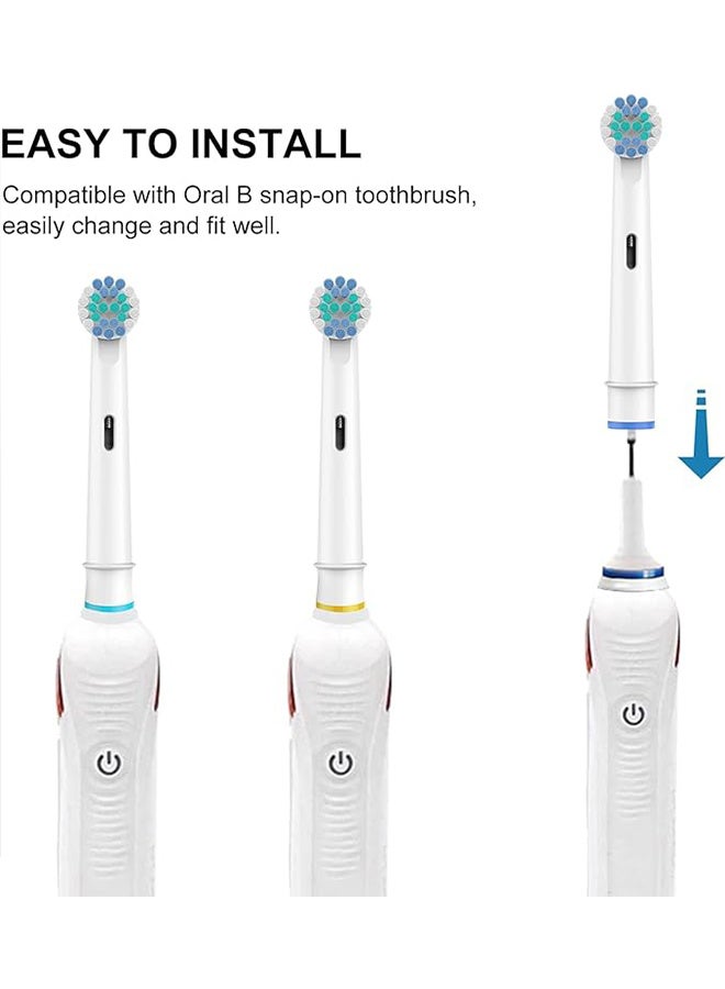 HAVEN 8 Pack Replacement Electric Toothbrush Head, Ultra Fine Hair Soft Type, Precision Clean Brush Heads Refills - Image 5