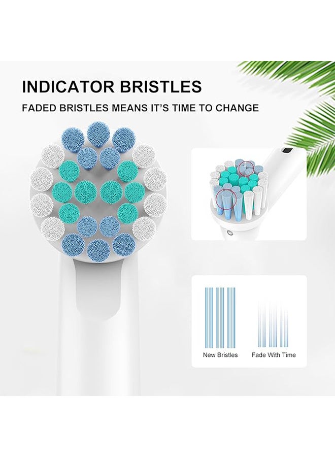 HAVEN 8 Pack Replacement Electric Toothbrush Head, Ultra Fine Hair Soft Type, Precision Clean Brush Heads Refills - Image 4