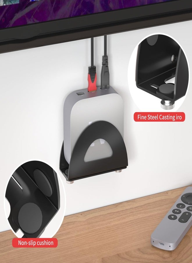 Liboer Adjustable TV Box Wall Mount Metal Wall Mount for A-pple TV, Router and Other Media Players - Image 5