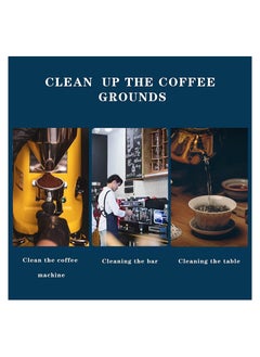 NIBEMINENT Coffee Grinder Cleaning Brush Espresso Machine Natural Walnut Handle with Lanyard Tool for Home Kitchen  - Image 5