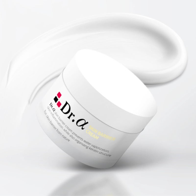 Dr Alpha Skin Barrier Cream 80ml Moisturizing for Dry Sensitive Skin Face Care Lotion Rejuvenating Face Body Legs