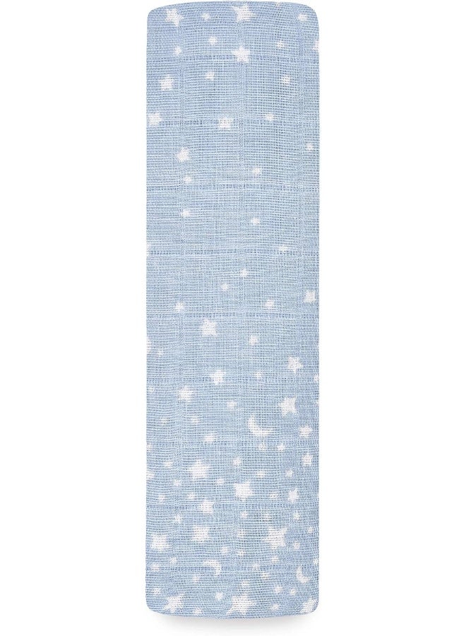 aden + anais Swaddle Blanket, Boutique Muslin Blankets for Girls & Boys, Baby Receiving Swaddles, Ideal Newborn & Infant Swaddling Set, Perfect Shower Gifts, Single, Rising Star - Image 1